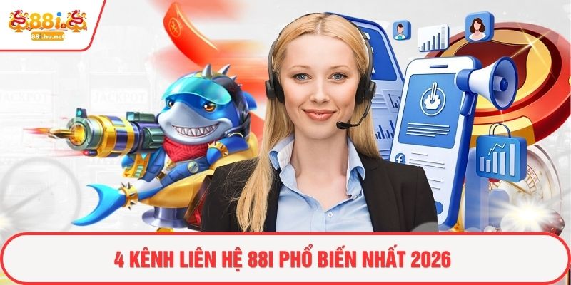 4 kênh liên hệ 88I phổ biến nhất 2026